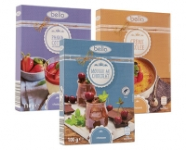 Aldi Suisse  BELLA DESSERTMISCHUNGEN