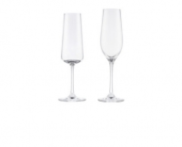 CROFTON® SEKTGLÄSER-SET, 6-TEILIG
