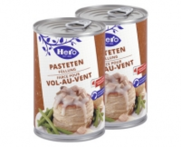 Aldi Suisse  HERO PASTETENFÜLLUNG