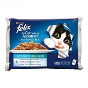 Qualipet  Felix So gut wie aussieht Doppelt lecker Fisch 10x4x100g