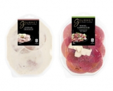 Aldi Suisse  GOURMET VITELLO TONNATO / RINDSCARPACCIO