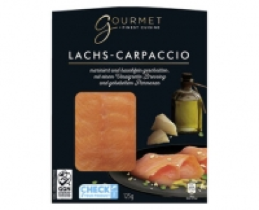 Aldi Suisse  GOURMET LACHS CARPACCIO