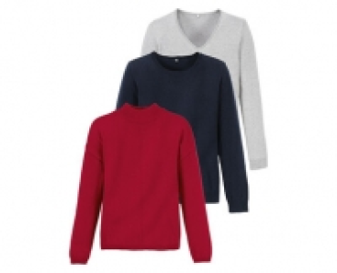 Aldi Suisse  BLUE MOTION DAMEN-EDELGARNPULLOVER