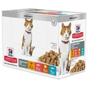 Hills Katzenfutter Science Plan Young Adult Sterilised Cat Multipack CHF 15.90
