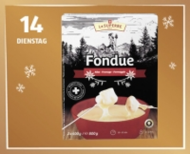 Aldi Suisse  FONDUE KÄSE