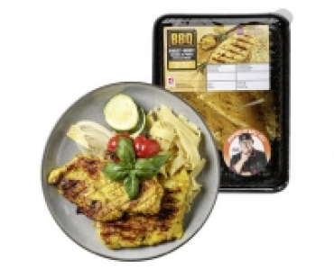 Aldi Suisse  BBQ GRILL UELI POULETBRÜSTLI MIT CURRYMOHN- MARINADE