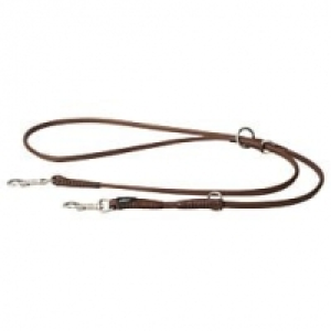 Rogz Hundeleine Rundleine Leder braun 2m CHF 64.90