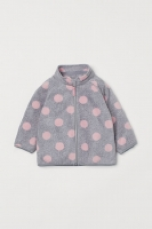 Gemusterte Fleecejacke CHF 7.95