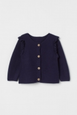 Cardigan mit Volants
