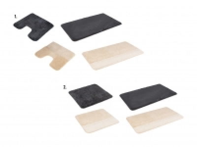 Lidl  Badezimmergarnitur-Set, 2er