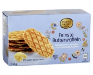 Aldi Suisse  FINEST BAKERY BUTTERWAFFELN