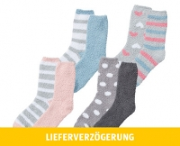 Aldi Suisse  BLUE MOTION DAMEN-FLAUSCH-SOCKEN