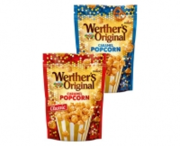 Aldi Suisse  WERTHERS ORIGINAL CARAMEL POPCORN