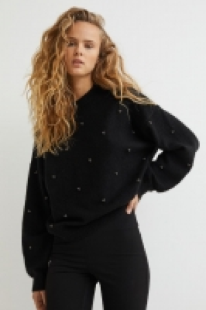 Pullover mit Perlen CHF 15.95