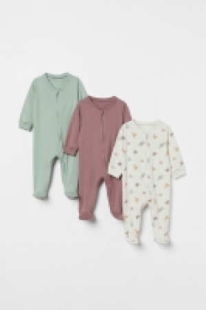 3er-Pack Pyjamas mit Zipper CHF 19.95