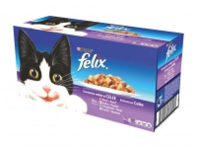 Lidl  Felix Katzennahrung in Gelée XXL