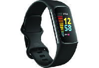 MediaMarkt Fitbit FITBIT Charge 5 - Fitness-Tracker (Schwarz/Graphit)