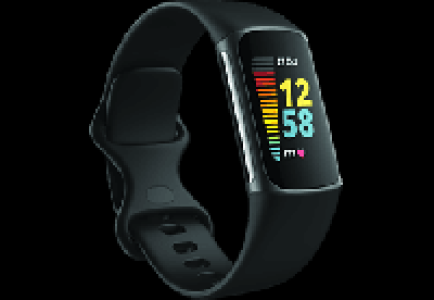 MediaMarkt Fitbit FITBIT Charge 5 - Fitness-Tracker (Schwarz/Graphit)