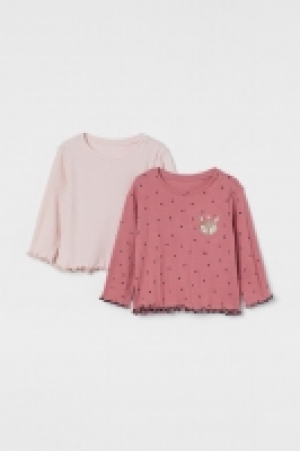 2er-Pack Gerippte Shirts CHF 9.95