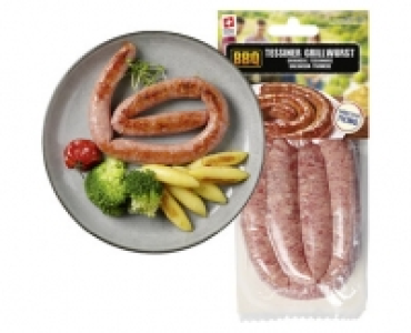 Aldi Suisse  BBQ TESSINER GRILLWURST