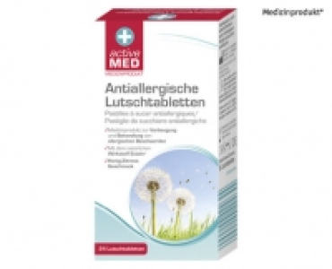 Aldi Suisse  ACTIVE MED ANTIALLERGISCHE LUTSCHTABLETTEN