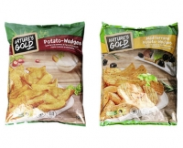 Aldi Suisse  NATURES GOLD POTATO WEDGES