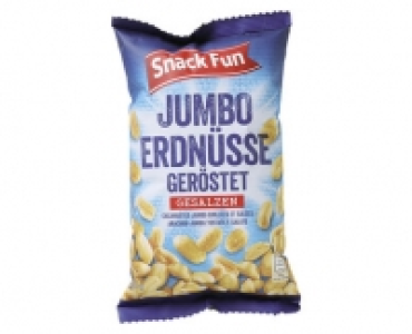 Aldi Suisse  SNACK FUN JUMBO ERDNÜSSE