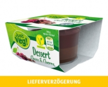 JUST VEG! VEGANES DESSERT CHOCO-CHERRY