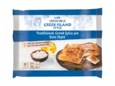 Traditionelles Käsebrot aus Evia