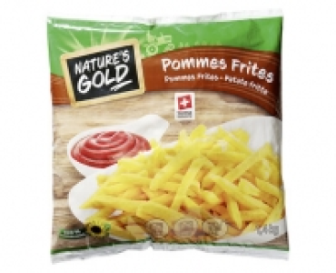 Aldi Suisse  NATURES GOLD POMMES FRITES