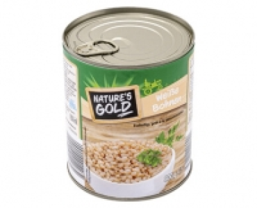 Aldi Suisse  NATURES GOLD WEISSE BOHNEN