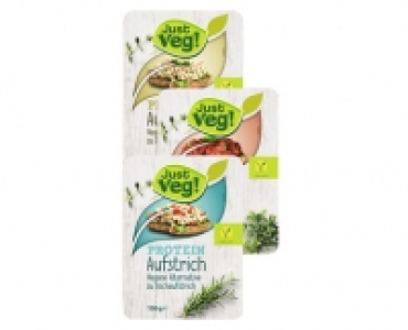 Aldi Suisse  JUST VEG! VEGANER PROTEIN AUFSTRICH