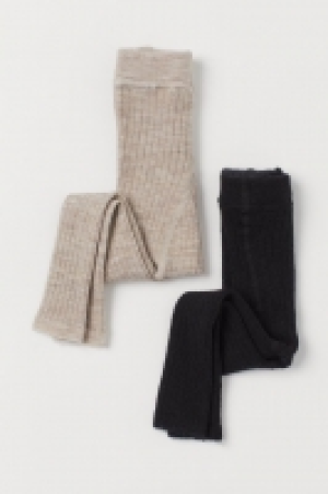 2er-Pack Wollmix-Leggings