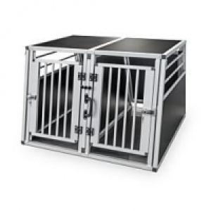 Qualipet  Freezack Aluminium Hundebox Auto Barkley Doppelbox