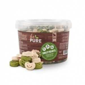 bePure Hundeleckerli Smiley Hearts 1.3kg