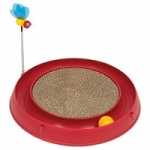 Qualipet  Catit Play Ball Circuit mit Scratching Pad