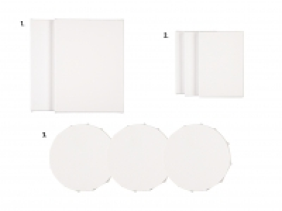 Mini Leinwand-Set