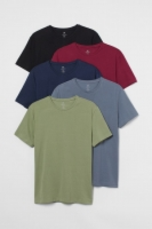 5er-Pack T-Shirts Slim Fit CHF 25.95
