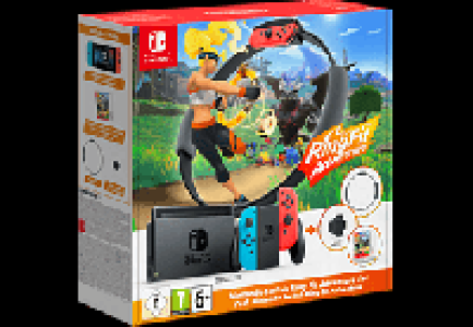 MediaMarkt Nintendo Switch - Ring Fit Adventure Edition - Spielekonsole - Neon-Rot/Neon-Bl