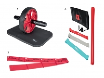 Lidl  Stretch-Band/ Bauchtrainer/ Fitnessband-Set