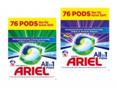 Lidl  Ariel All in 1 Pods Regular/Color