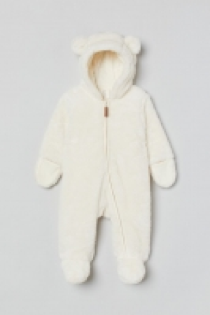 HM  Teddyfleece-Overall mit Ohren