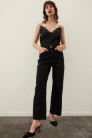 Wide High Ankle Jeans CHF 20.99