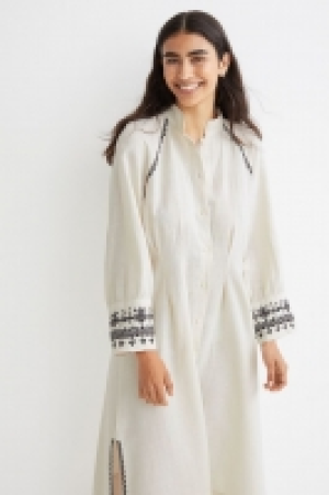 HM  Kaftankleid aus Leinenmix