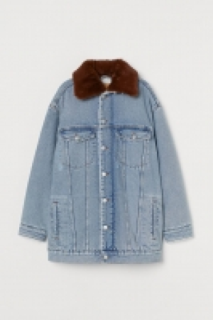 HM  Gefütterte Jeansjacke