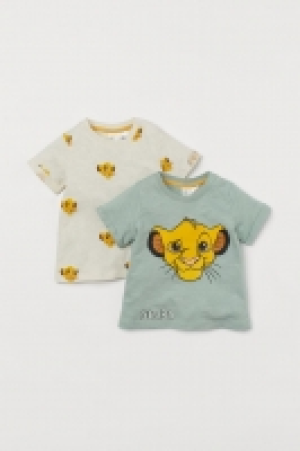 2er-Pack T-Shirts mit Druck CHF 12.95