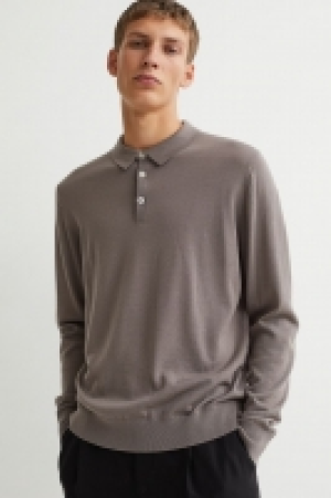 Poloshirt aus Merinowolle Regular Fit