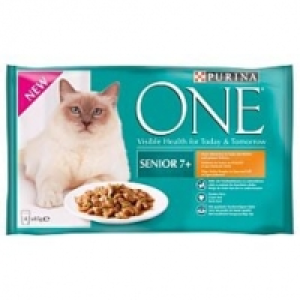 Purina ONE Senior +7 mit Huhn & grünen Bohnen CHF 4.40
