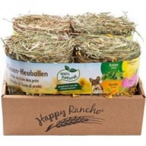 Qualipet  Happy Rancho Wiesen-Heuballen Bunte Vielfalt 4x150g