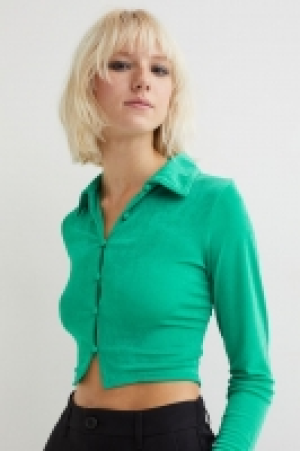 Bluse aus Jersey